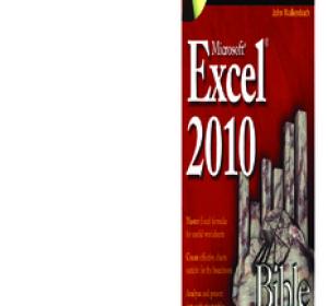 Excel 2010 Bible