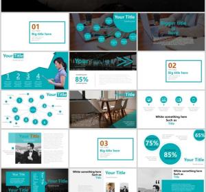 Picture Album Style PowerPoint template