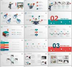 Color Micro Stereo Style Business PowerPoint Templates