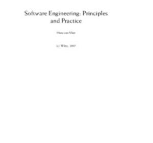 Software Engineering: Principles and Practice