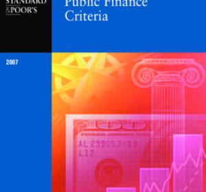 Public Finance Criteria