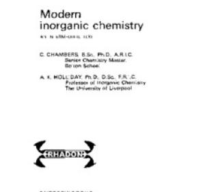 Modern inorganic chemistry