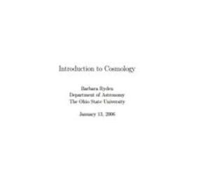 Introduction to Cosmology